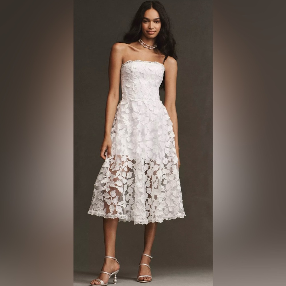 Helsi Florence Strapless A- Line Midi Dress